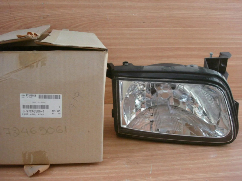 Headlight Right fits Isuzu Pickup TFS TFR Chevrolet LUV Holden Genuine 8972465061 View Front