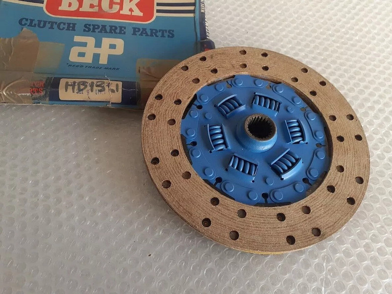 Clutch Disc Plate fits Ford Zephyr Six 6 MK4 Reliant Scimitar GTE HB1361 View Front
