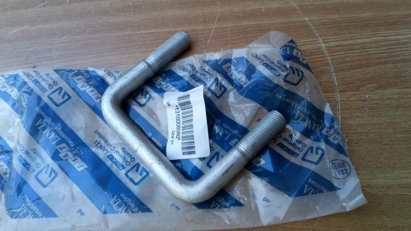 Leaf Springs Retainer U Bolt fits Fiat Ducato 1310008080 Genuine View Front
