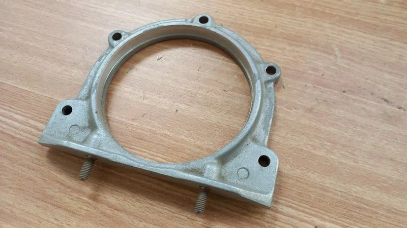 Rear Crankshaft Oil Seal Housing fits Opel Vauxhall Corsa A Nova Diesel 94106057 View Front