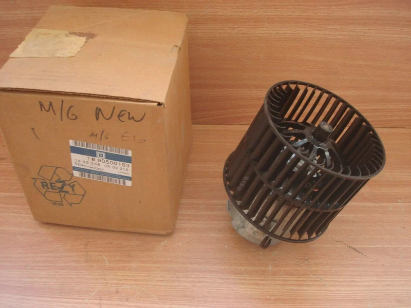 Blower Fan Motor fits Opel Vauxhall Astra F Calibra Vectra A Cavalier Genuine 90506193 View Front