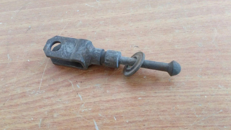 Clutch Master Cylinder Push Rod fits Alfa Romeo Alfasud 700093 Genuine View Front