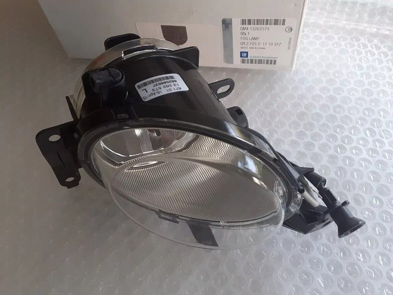 Fog Light Front Left fits Opel Vauxhall Corsa D 13262573 Genuine View Front