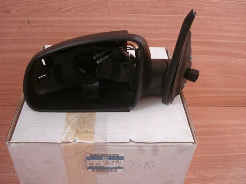 Wing Mirror Left RHD fits Opel Vauxhall Meriva A 13148954 Genuine View Front