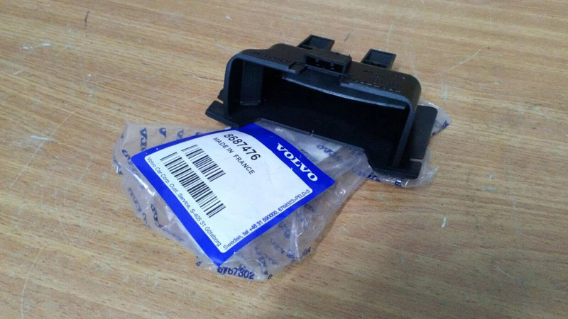 Center Console Rear Cup fits Volvo C30 S40 V50 8687476 Genuine View Front