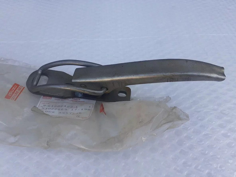Tailgate Lock Handle Left fits Isuzu KB Chevrolet LUV 9612024221 Genuine View Front