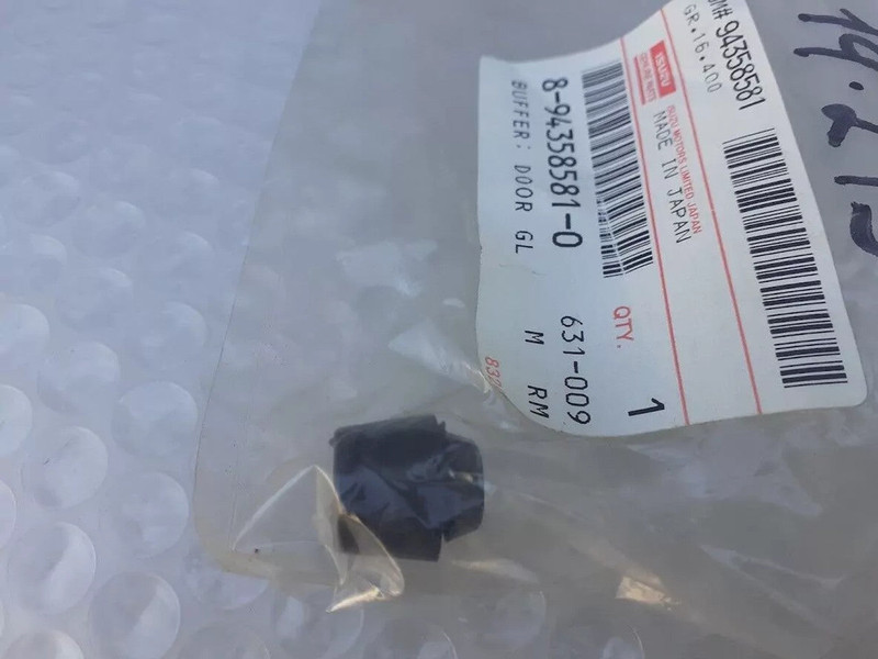 2x Door Glass Buffer fits Isuzu Trooper Bighorn Vehicross 8943585810 Genuine View Front