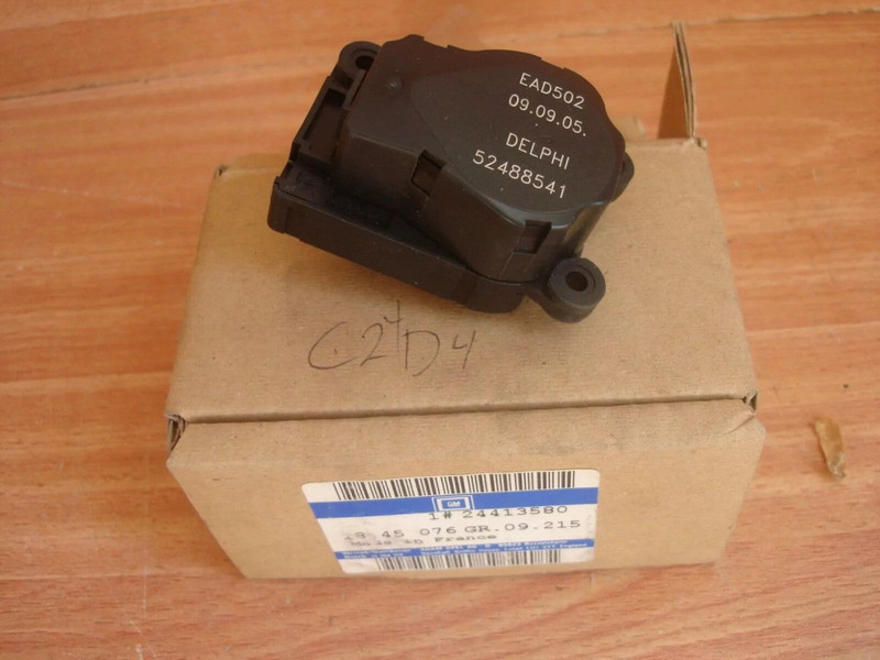 Air Distribution Flap Motor fits Opel Vauxhall Astra G RHD 24413580 Genuine View Front