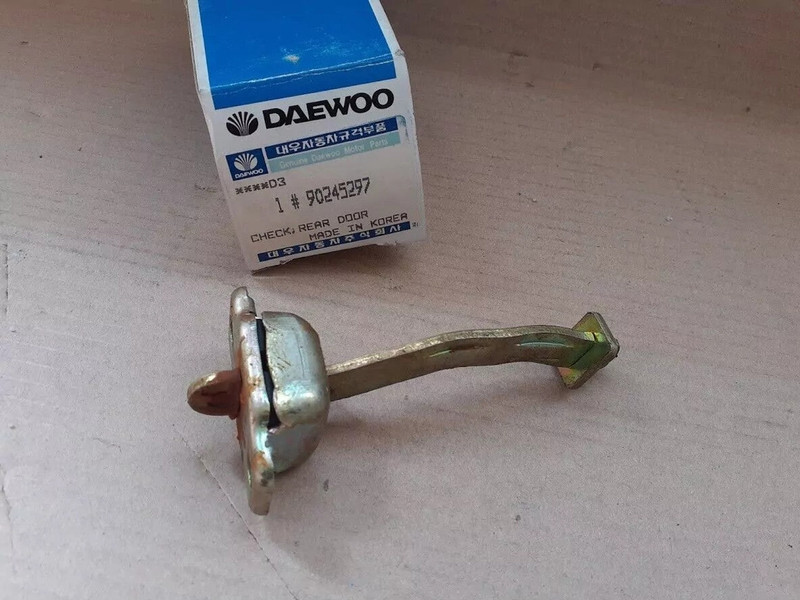 Door Check Link fits Daewoo Racer Pontiac Lemans 90245297 Genuine View Front