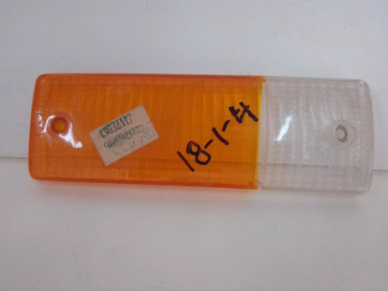 Front Turn Signal Lens fits Lancia Beta 82302951 Genuine View Front