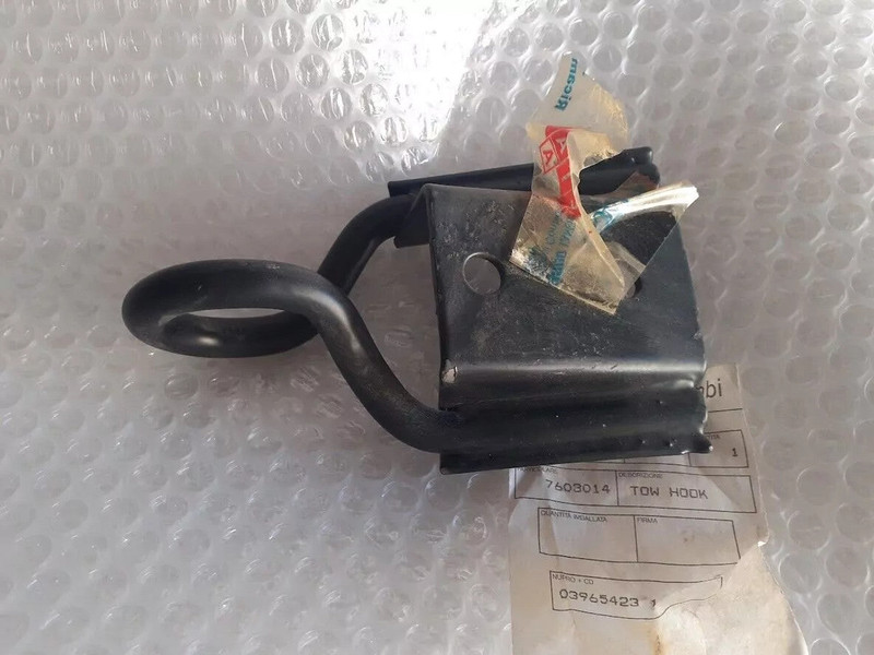 Tow Hook Front fits Fiat Tipo 7603014 Genuine View Front