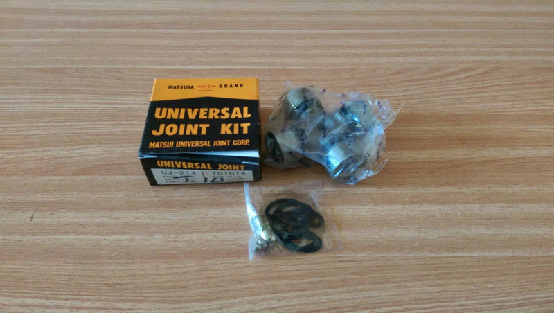 Universal Joint Kit fits Toyota Land Cruiser FJ40 FJ42 FJ43 28.5x78 UJ214 View Front