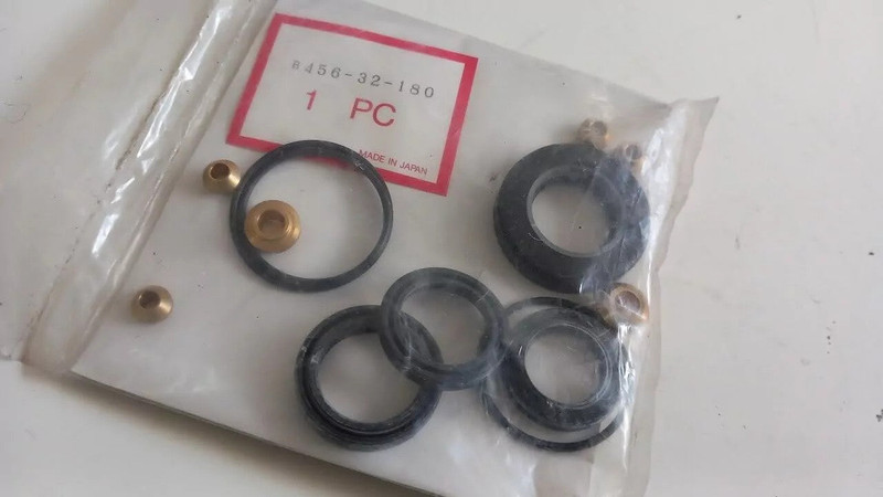 Power Steering Pump Gear Seal Kit fits Mazda 323 MX3 Protege B456-32-180 P/S View Front