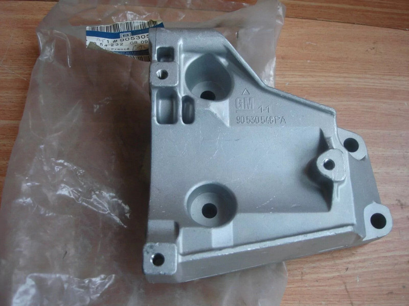 Bracket A/C Compressor & P/S Pump fits Opel Vauxhall Astra G X17DTL 90530548 View Front