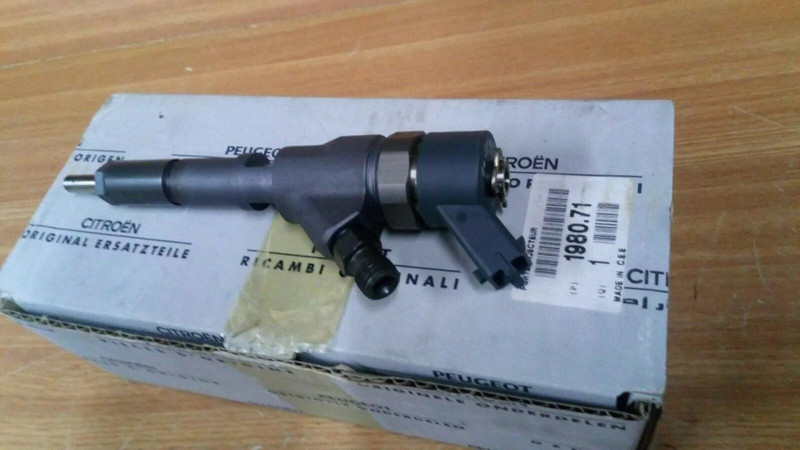 Fuel Injector fits Peugeot Citroen DW10TD HDi 198071 9635196580 Genuine View Front