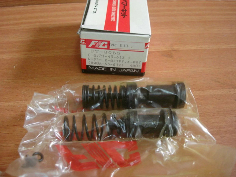 Brake Master Cylinder Repair Kit fits Mazda 323 BF BG Ford Laser 7/8 22.23mm FT3055 View Front