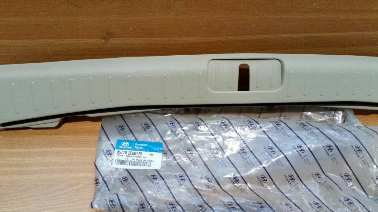Tail Gate Trim fits Hyundai Tucson 857702E001J9 Genuine View Rear