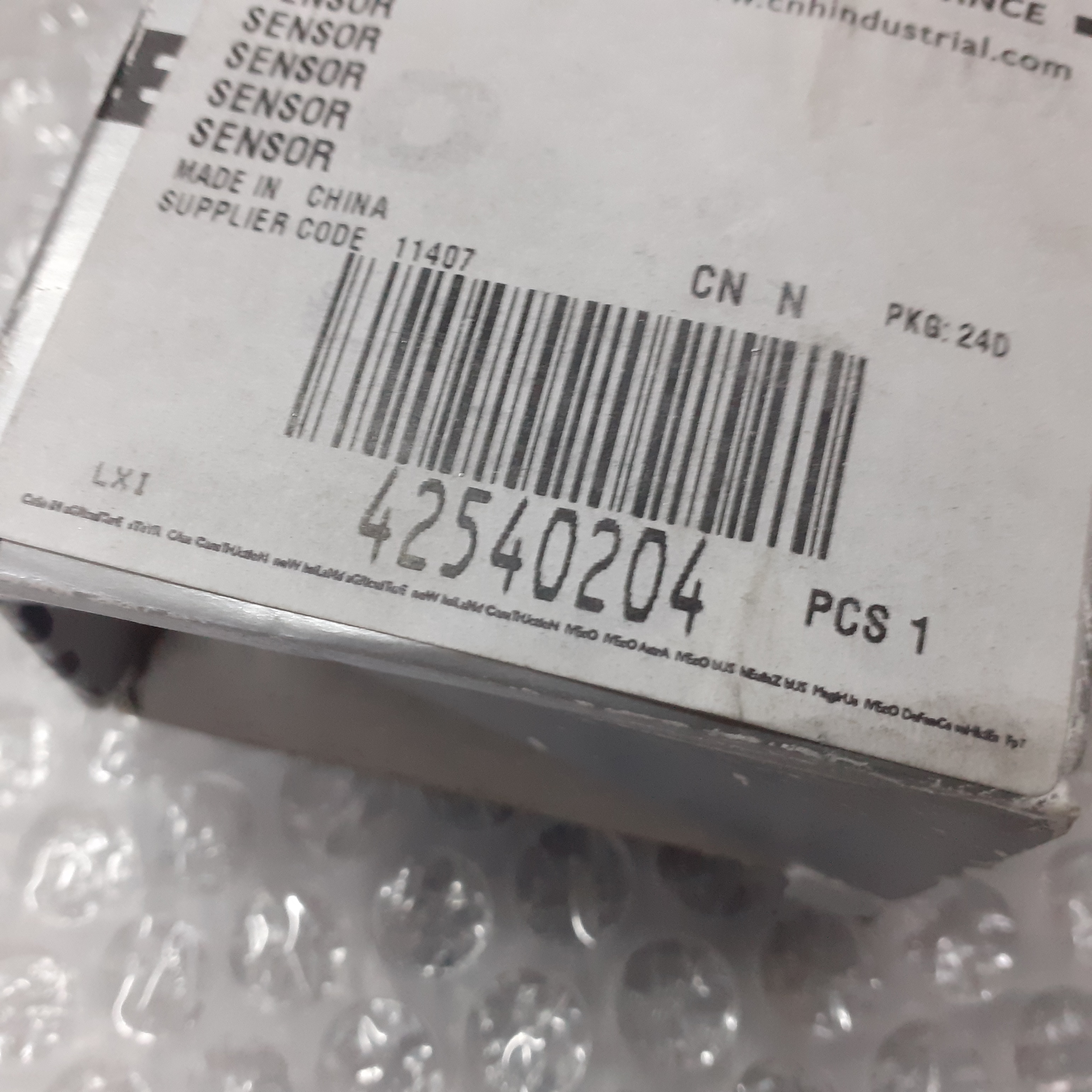 Fuel Filter Water Detection Sensor fits Iveco Daily EuroTrakker EuroCargo 42540204 Genuine
