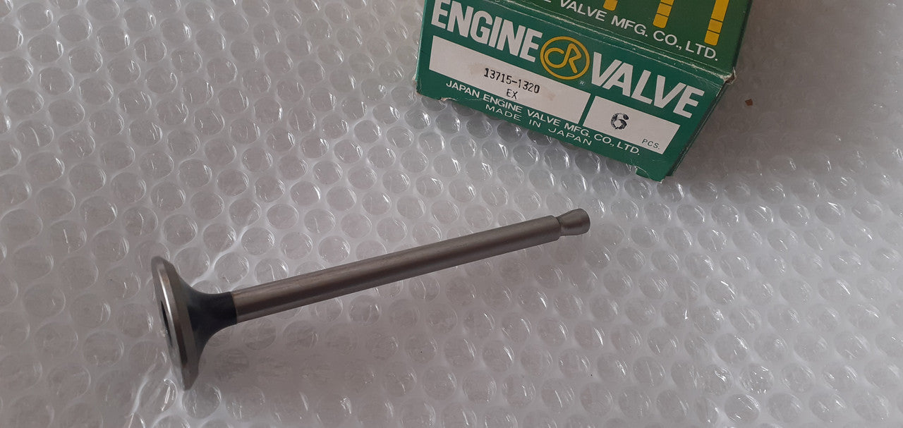 Exhaust Valve fits Hino Truck Bus 4300cc DM100 DQ100 36.2x9x137.80 13715-1320 View Front