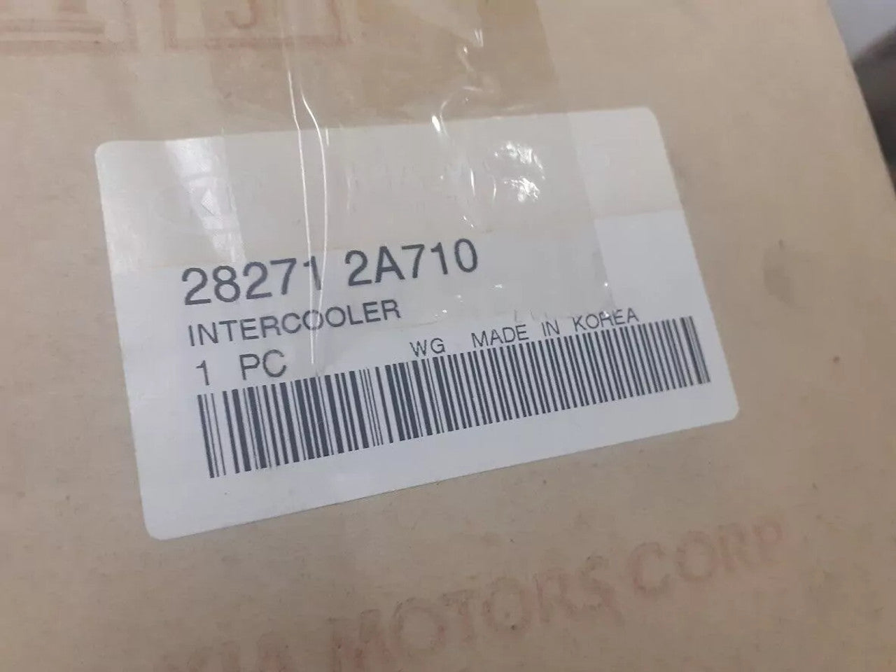 Intercooler fits Hyundai i20 ix200 Kia Soul Venga CRDi 282712A710 Genuine View Upper