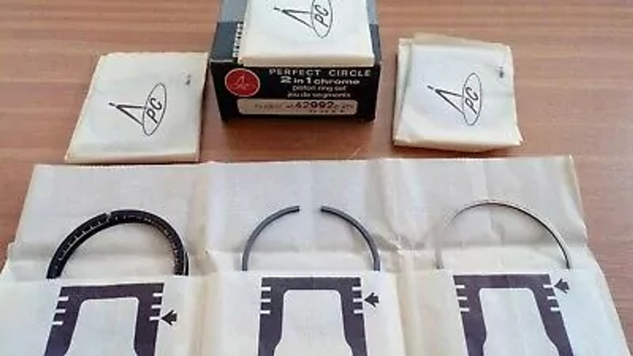Piston Rings Set fits Peugeot 104 XW3 1124cc 72mm Bore STD 40429920 View Front