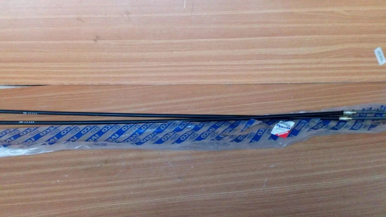 Brake Cable Rear fits Iveco Daily Mk2 7169714 Genuine View Front