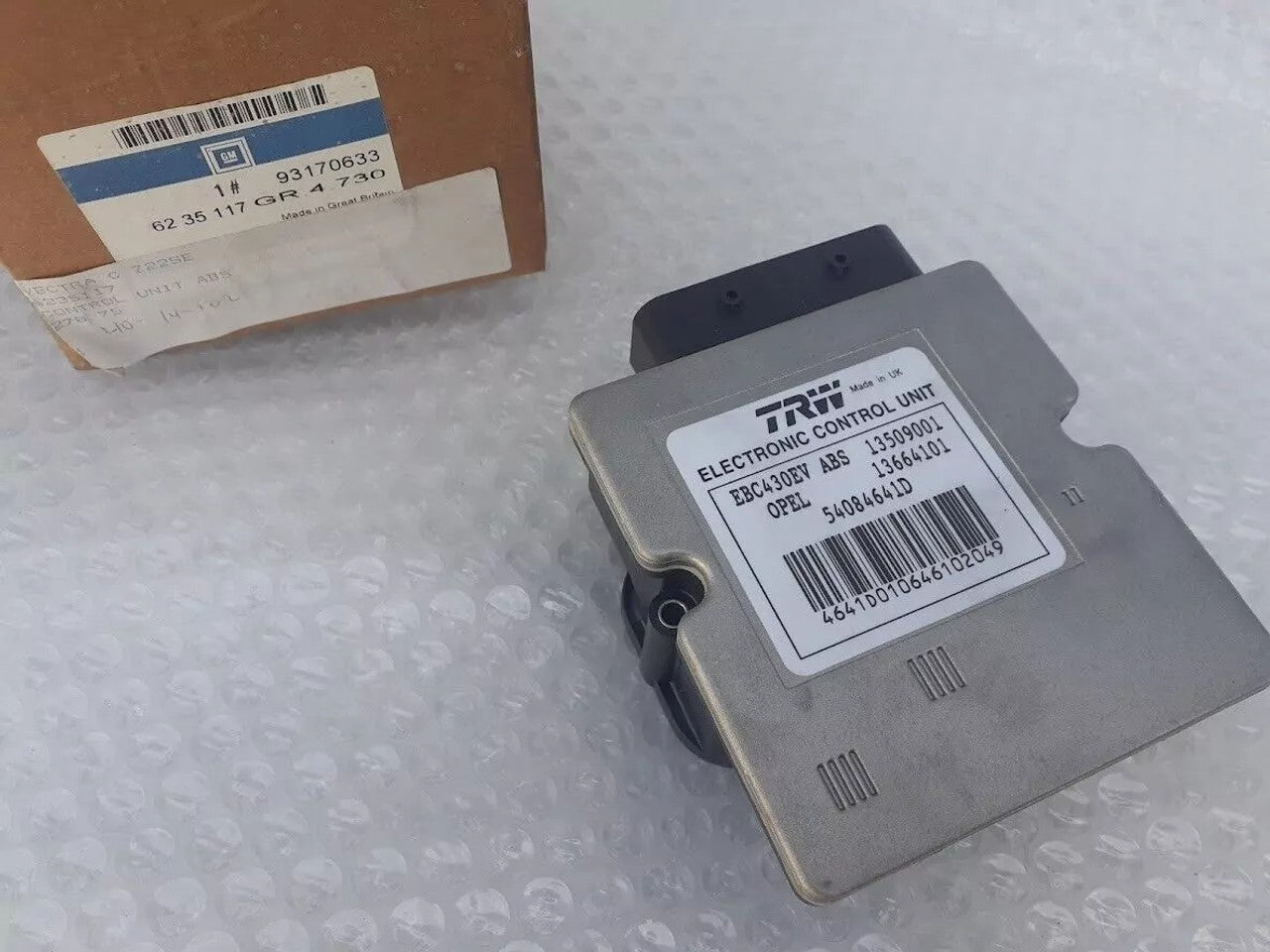 ABS Control Module fits Opel Vauxhall Vectra C Signum 93170633 Genuine View Right