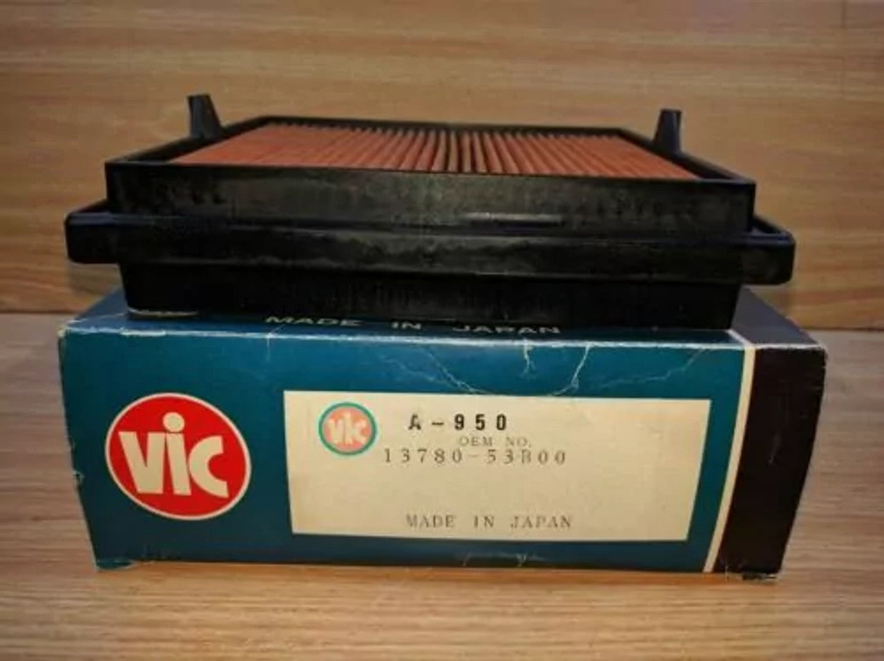 Air Filter fits Suzuki Swift AA33S AB33S G13B A950 View Front