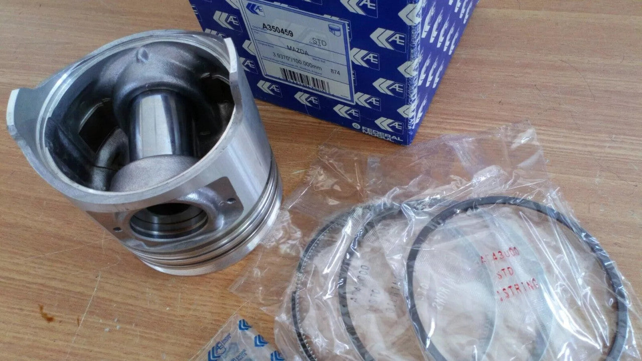 4x Pistons fits Mazda Titan T3500 SL 100mm Bore STD A350459/STD View Left