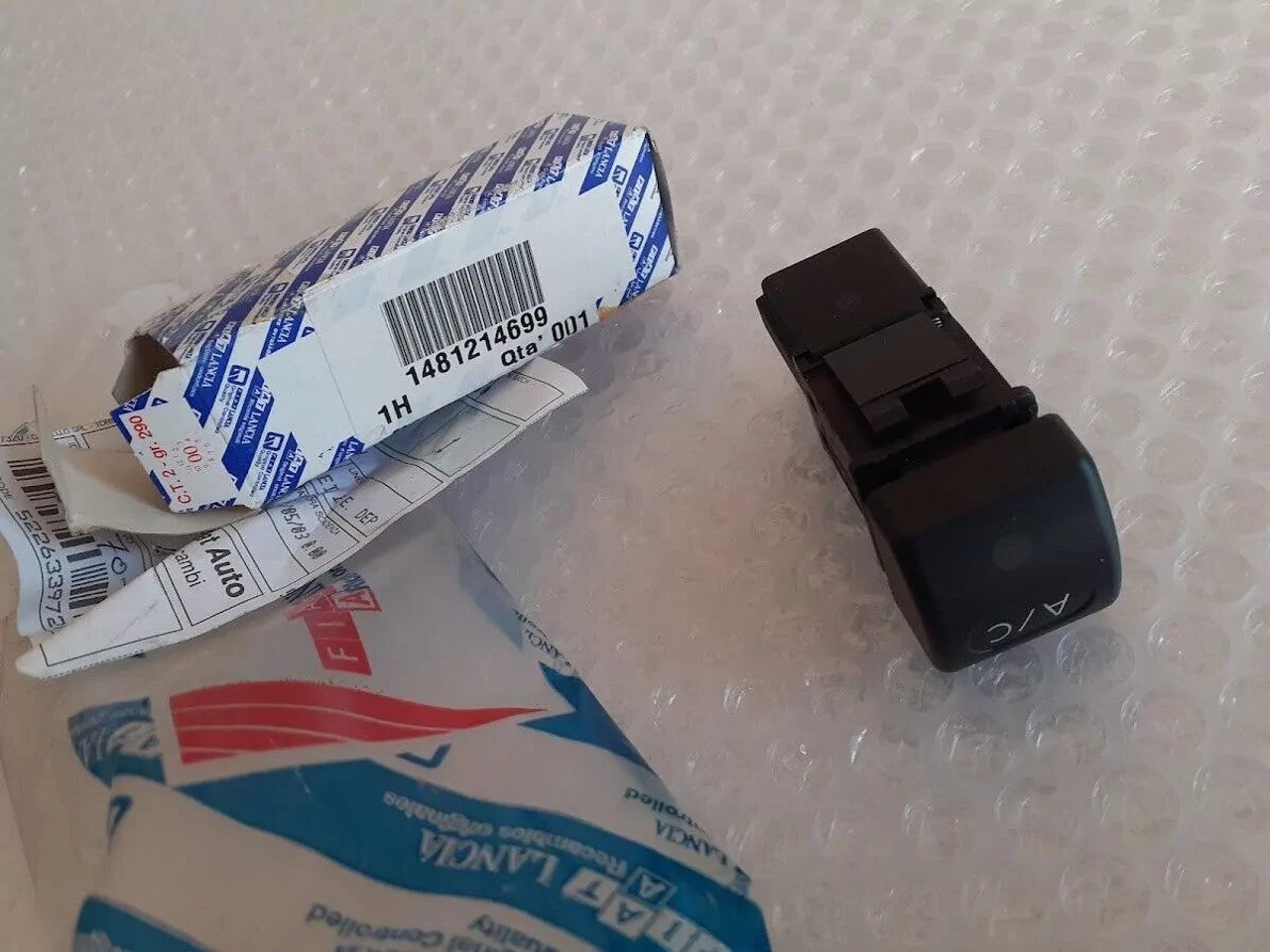 Air Condition Switch fits Fiat Ulysse Scudo Lancia Z 1481214699 Genuine View Rear