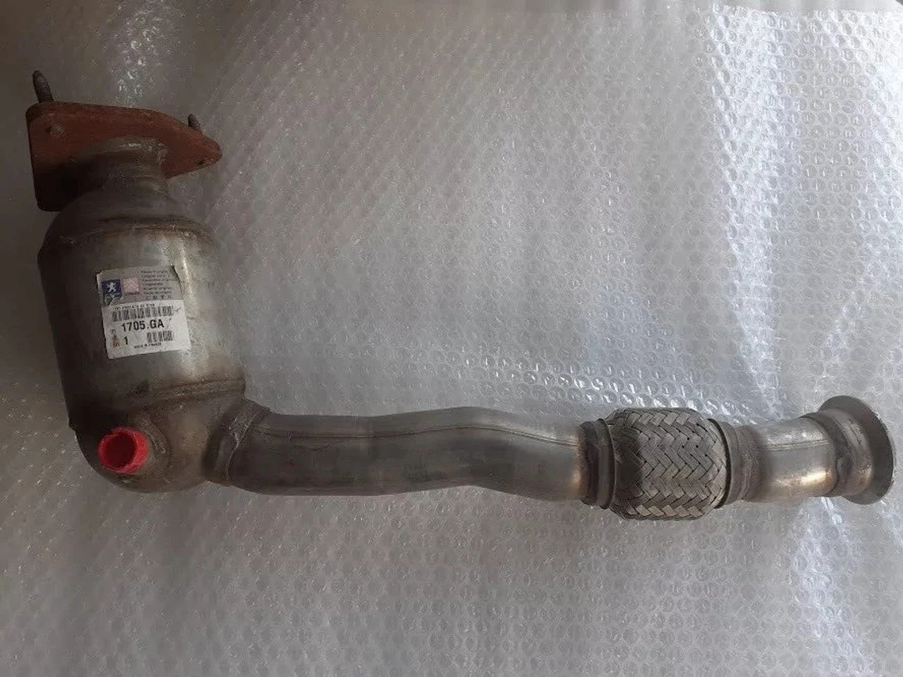 Catalytic Converter fits Peugeot 406 607 Citroen C5 1705GA Genuine View Front