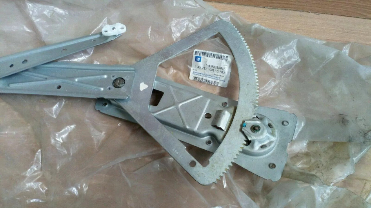 Window Regulator Manual Front Left fits Opel Vauxhall Corsa B 90388865 Genuine View Front