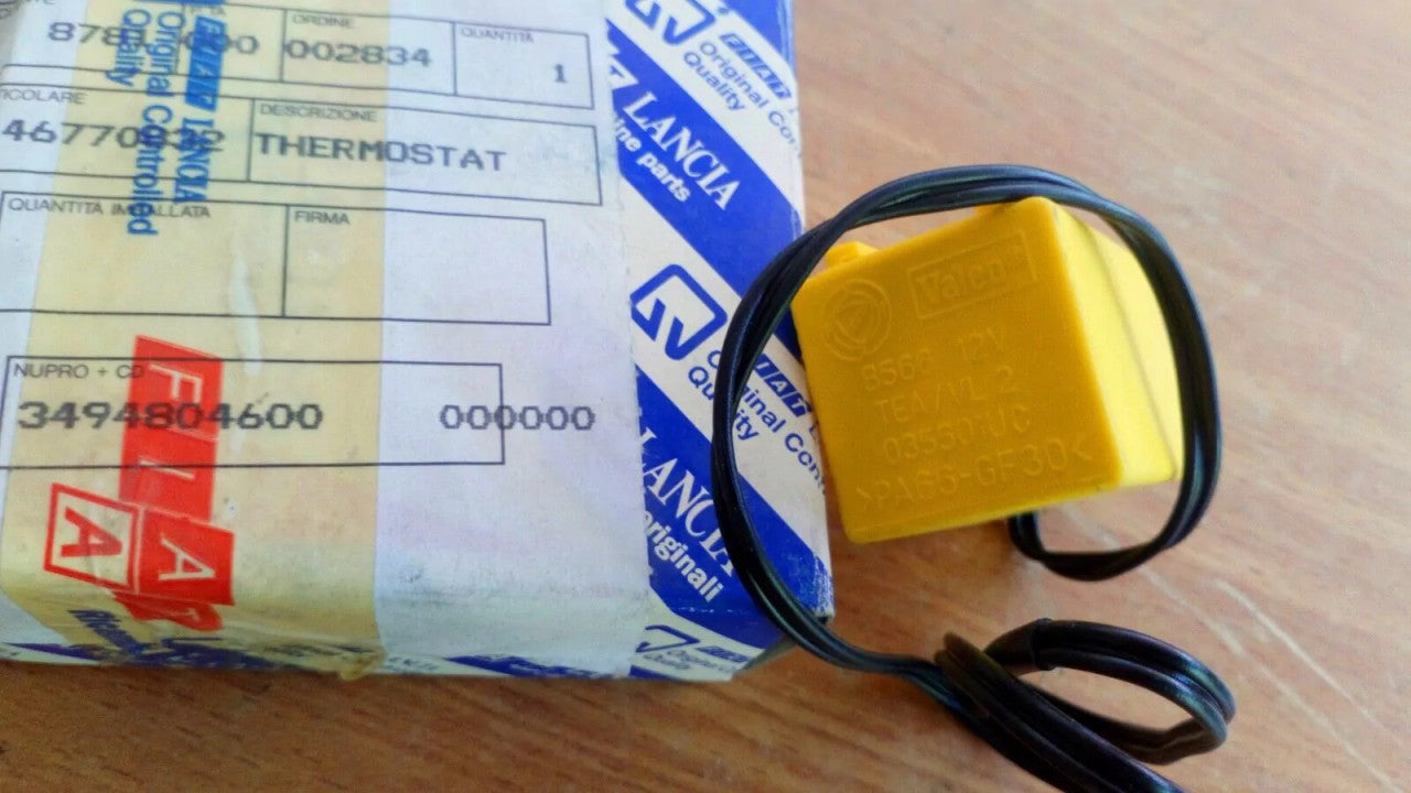 Air Condition Thermostat Temperature Sensor fits Fiat Punto 46770832 Genuine View Rear