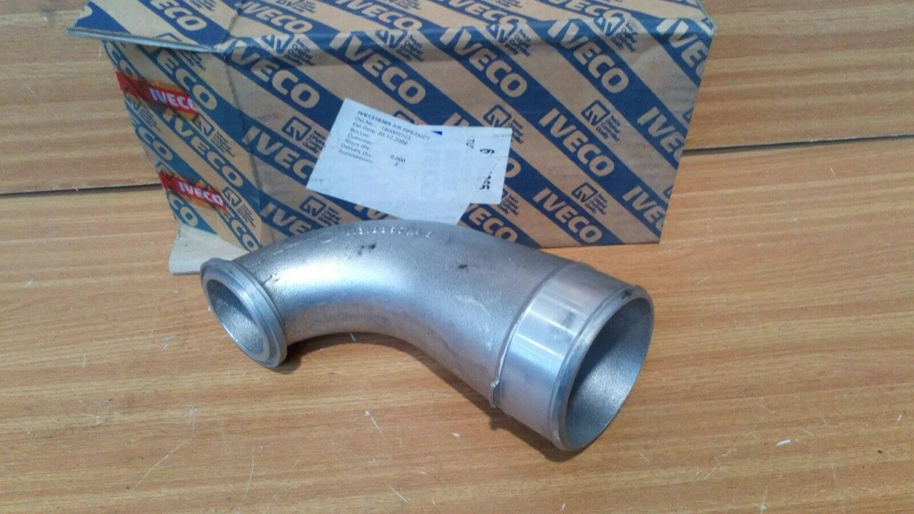 Elbow Air Pipe fits Iveco New Holland 61318365 Genuine View Front