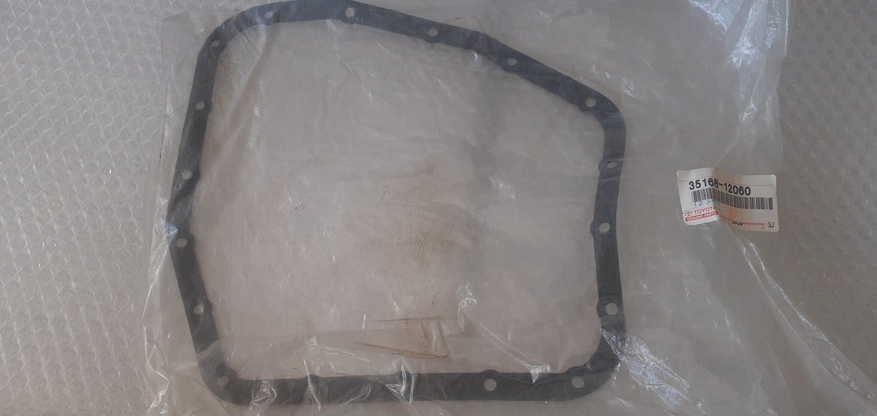 Automatic Transmission Pan Gasket fits Toyota 35168-12060 Genuine View Front