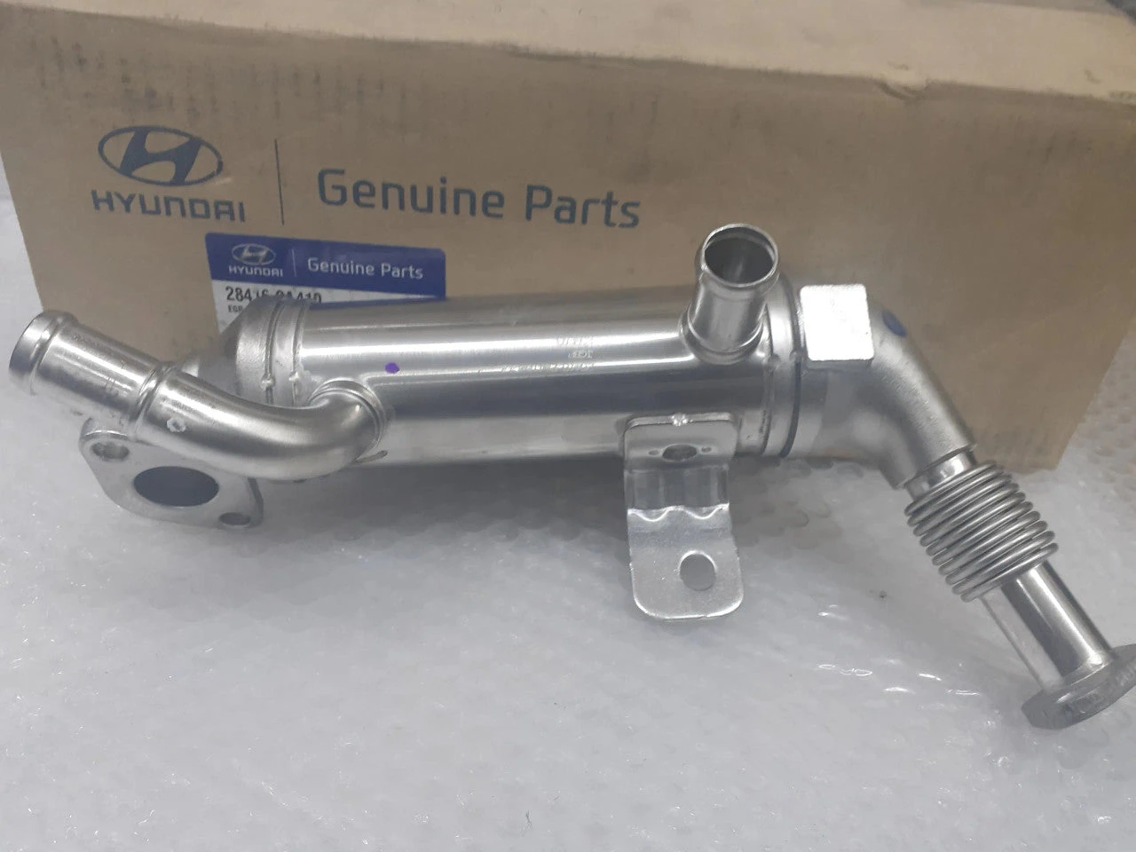 Exhaust Gas Recirculation (EGR) Cooler fits Hyundai i30 Accent Kia Ceed Cerato Rio 28416-2A410 Genuine
