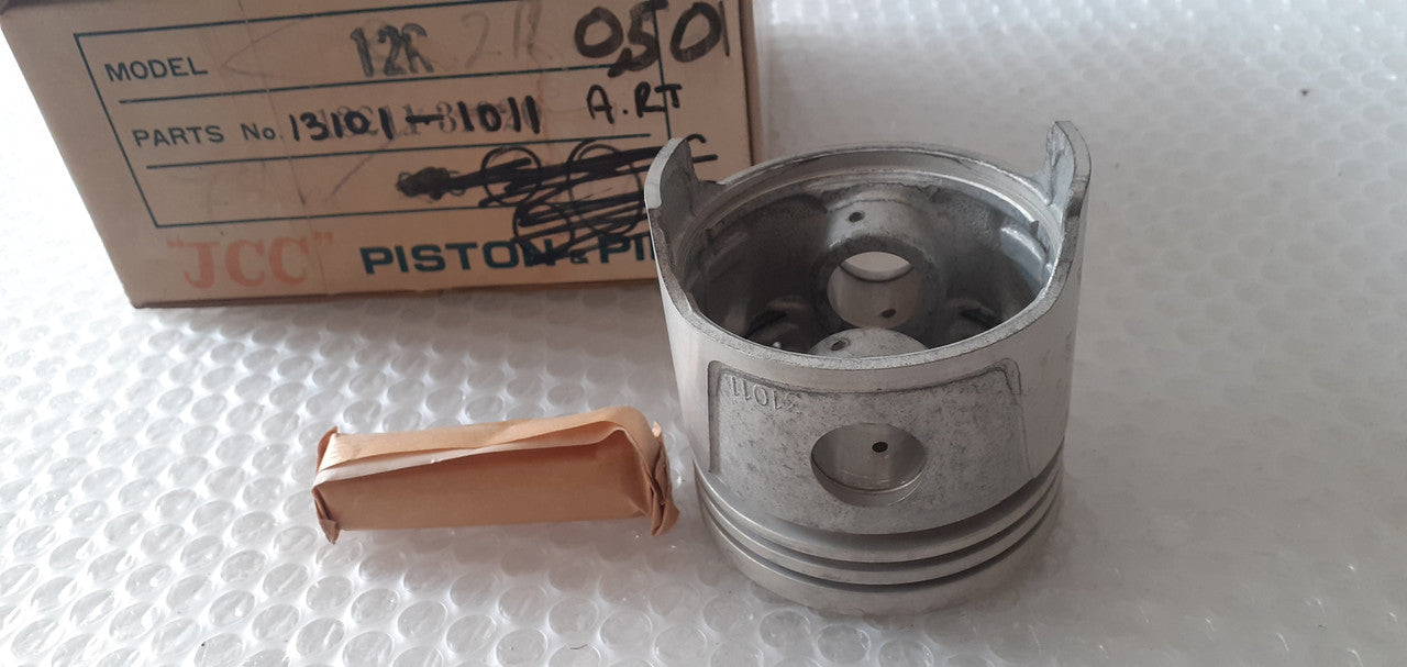 4x Piston fits Toyota 2R engine 78.50mm Bore Oversize 0.50mm 13101-31011 View Rear