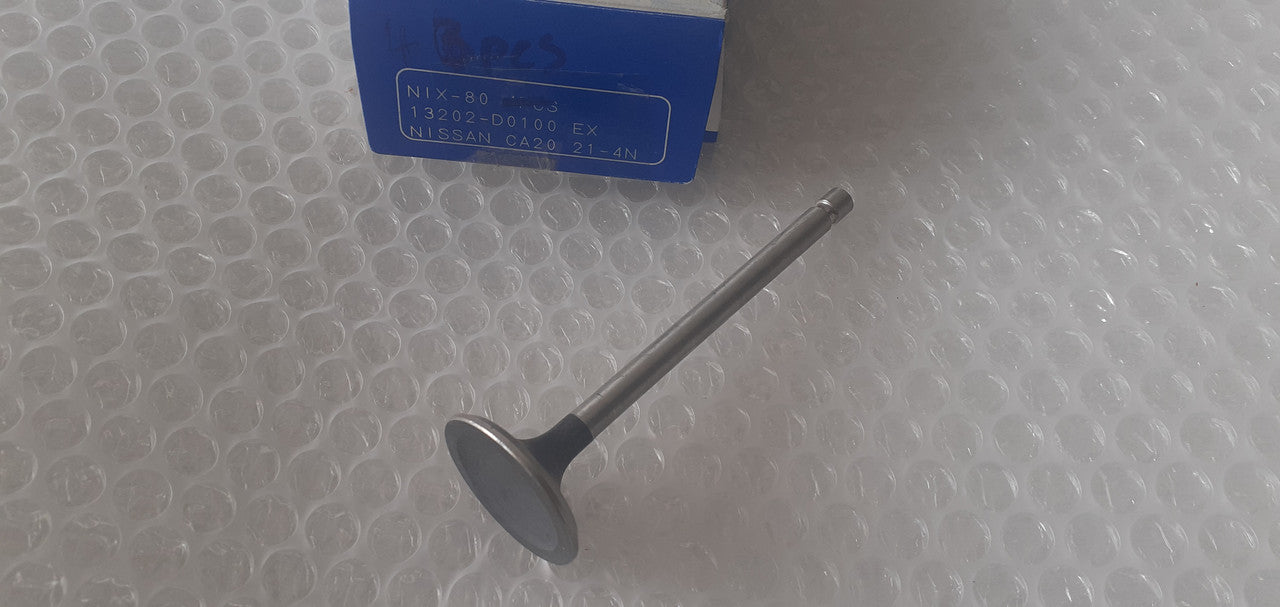 4x Exhaust Valves fits Nissan Bluebird Stanza Cedric Prairie Silvia CA16 CA18 13202-D0100 View Front