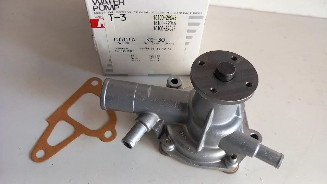Water Pump fits Toyota Corolla Sprinter 3K 1200cc T-3 View Front