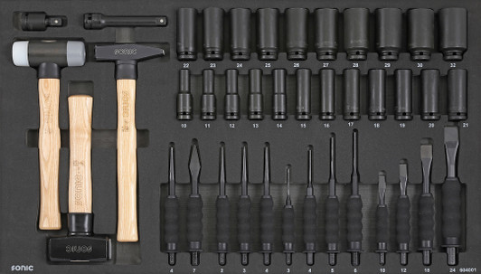 Sonic Chisel, Hammer, Impact Set