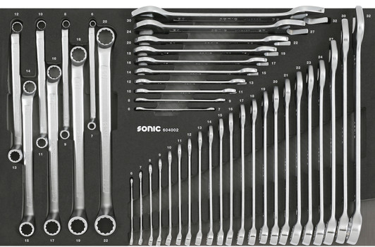 Metric Wrench Set, 40-PCS, Medium