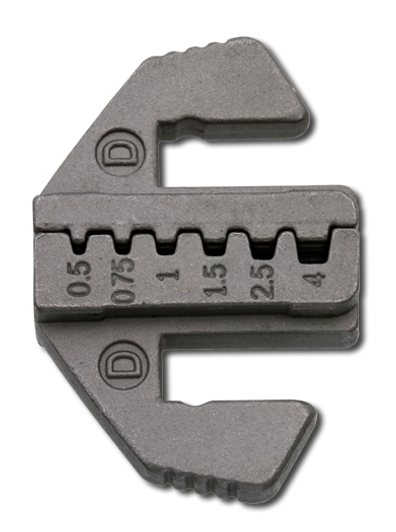 Jaw for cord-end terminal (small sizes) D