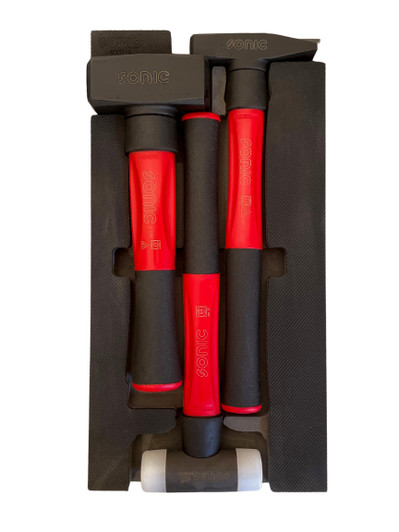 Fiberglass Hammer Set, 3-PCS - SMALL SFS