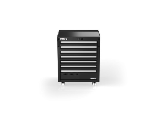 Sonic MSS+ 700mm Portable Cabinet, 7 drawers