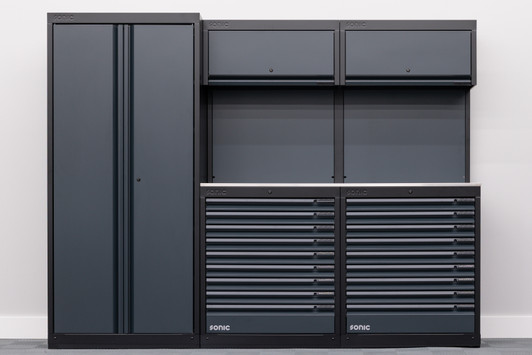 NEXT MSS 103" Setup, 18 Drawer with Storage