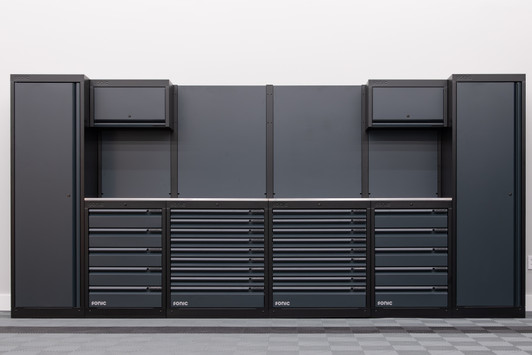 NEXT MSS 168" Setup, 28 Drawer with Storage