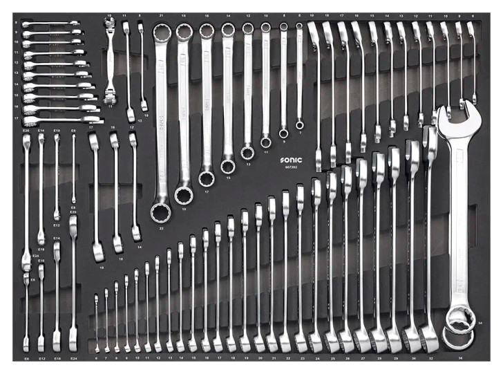 Metric Wrench Set, 72-PCS - XD SFS