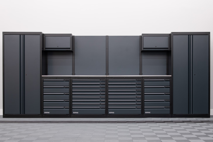 NEXT MSS 192" Setup, 28 Drawer with Storage
