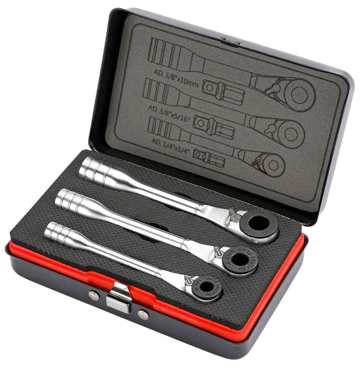 Mini Ratchet Set 3-PCS