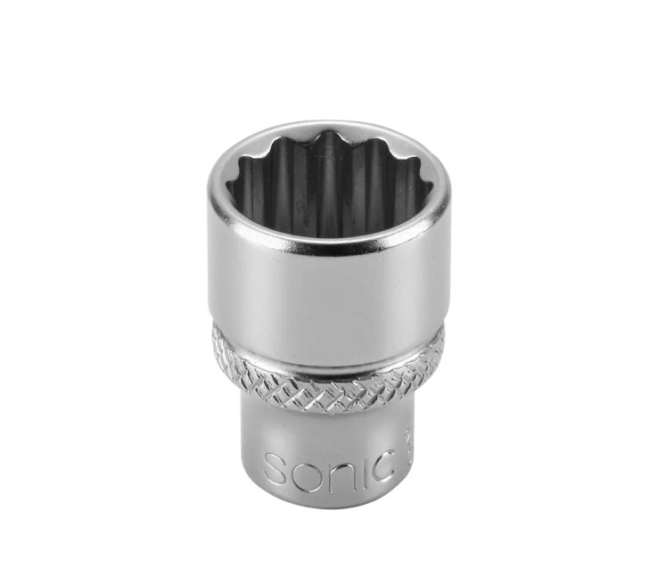 Flank socket 1/4", 12pt. 9/16" (SAE)